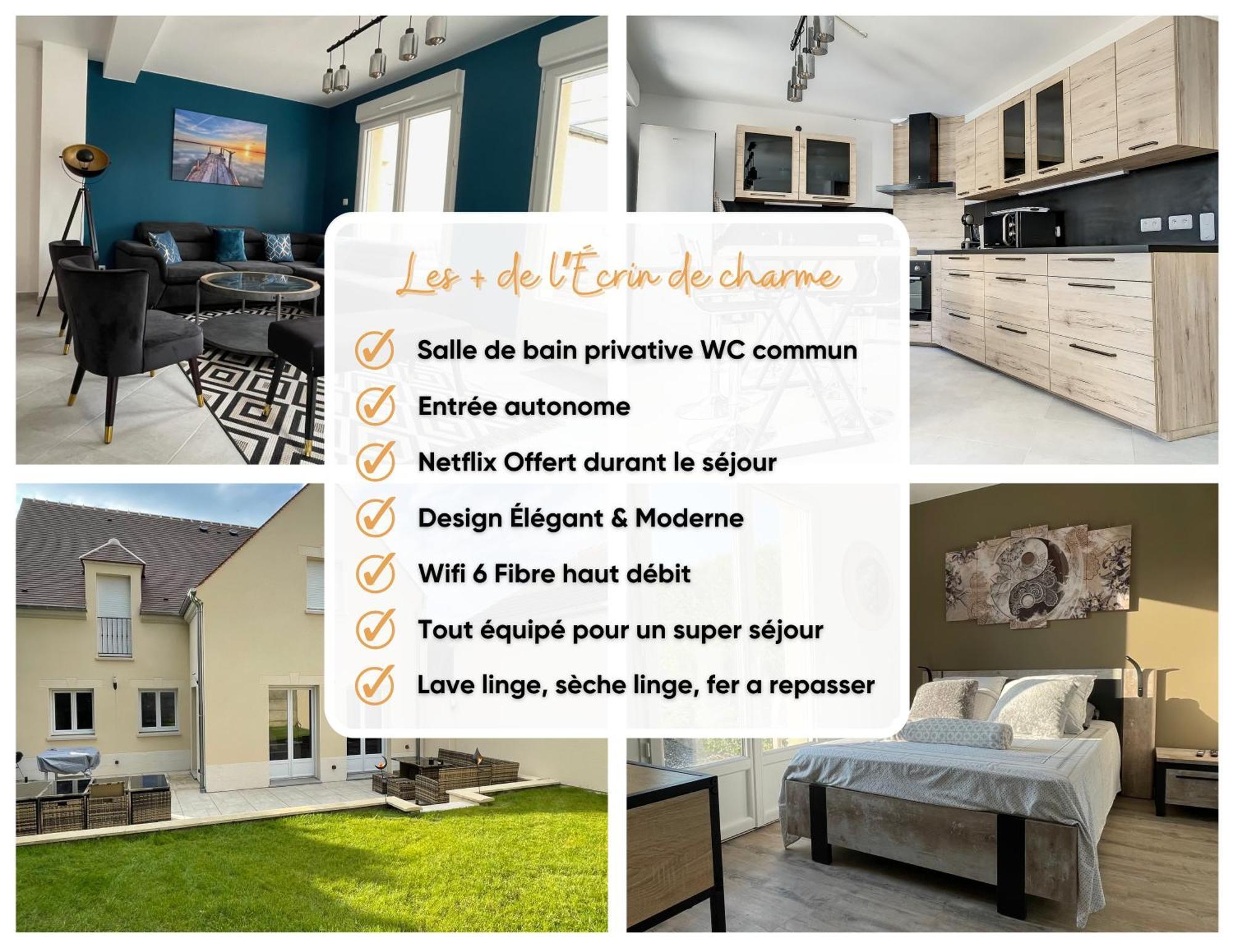 Chambre Serenite Dans Maison Au Calme Compiègne Exteriör bild